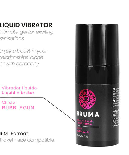 Bruma – Liquid Vibrator Ultra Sliding Kaugummi 15 Ml Bruma – Liquid Vibrator Ultra Sliding Kaugummi 15 Ml