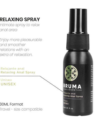 Bruma – Relaxing Anal Spray Unisex 30 Ml Bruma – Relaxing Anal Spray Unisex 30 Ml