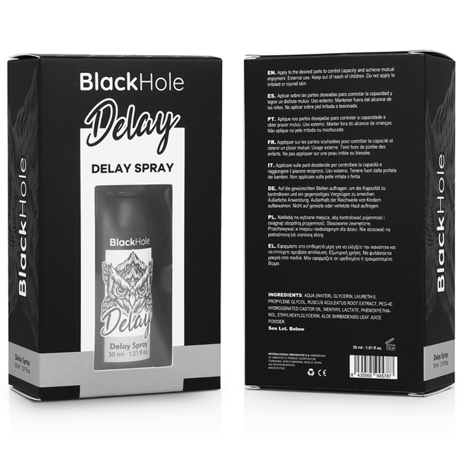 Black Hole – Delay Spray Study Forte 30 Ml