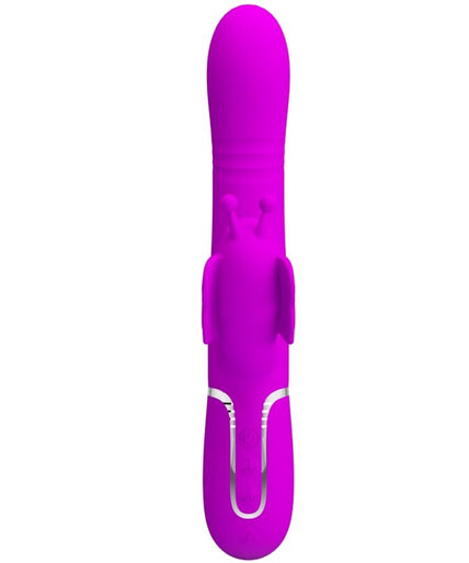 Pretty Love – Multifunktionaler Rabbit Vibrator 4 in 1 Schmetterling Fuchsia Pretty Love – Multifunktionaler Rabbit Vibrator 4 in 1 Schmetterling Fuchsia