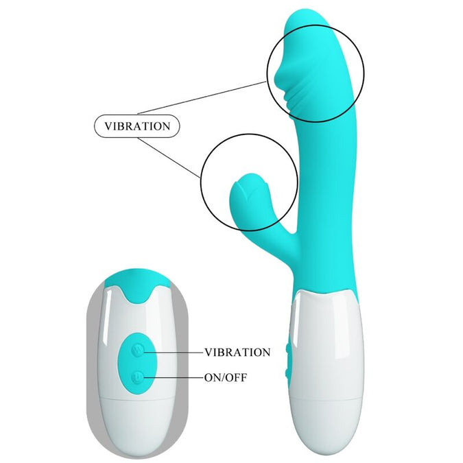 Pretty Love – Snappy G – Spot Vibrator Aqua Groen