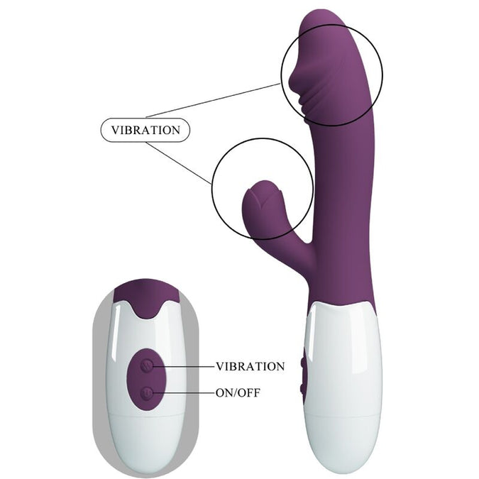 Pretty Love – Snappy G – Spot-Vibrator Lila