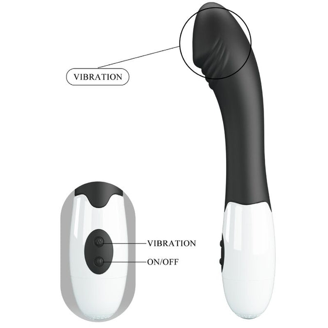 Pretty Love – Elemental G – Spot-Vibrator 30 Modi Schwarz