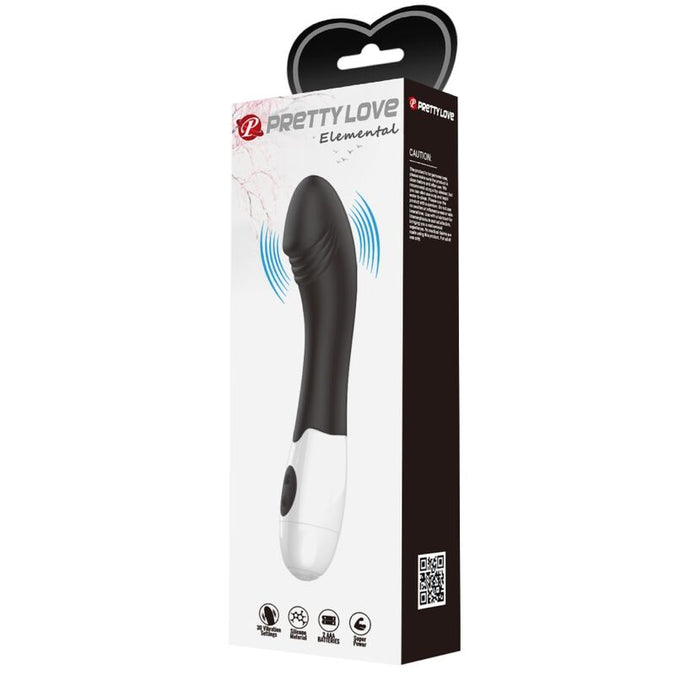 Pretty Love – Elemental G – Spot-Vibrator 30 Modi Schwarz