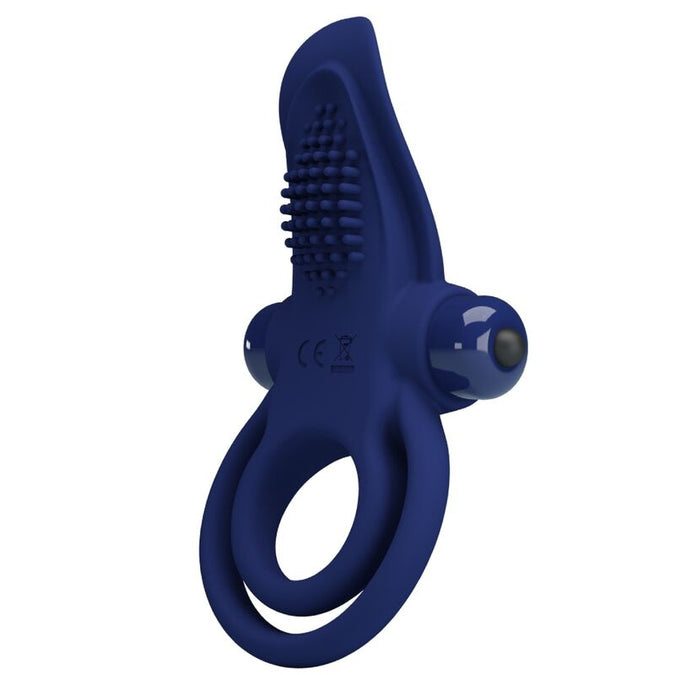 Pretty Love – Bronson Doppelring mit Vibration Blau