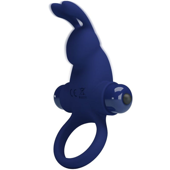 Pretty Love – Jiro Rabbit Ring mit Vibration Blau