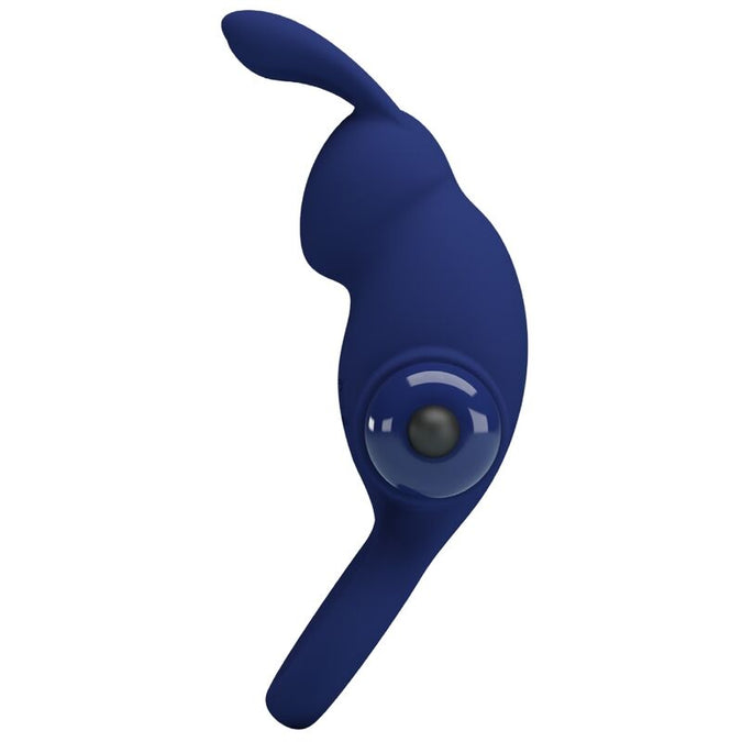 Pretty Love – Jiro Rabbit Ring mit Vibration Blau