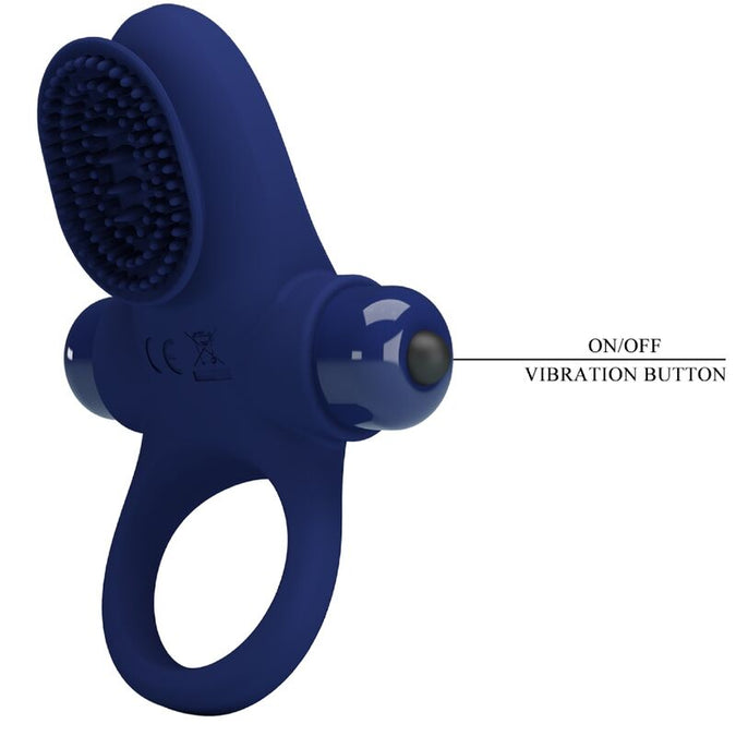 Pretty Love – Palle Ring met Vibratie Blauw