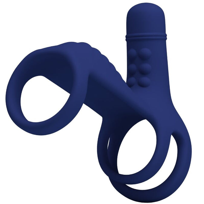 Pretty Love – Elish Vibrationsring mit Verlängerung Blau