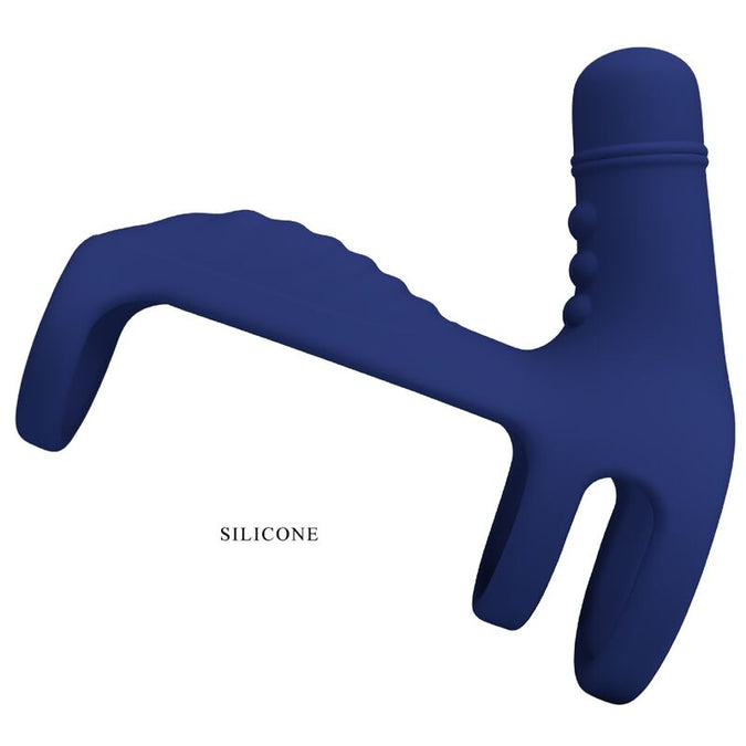 Pretty Love – Elish Vibrationsring mit Verlängerung Blau