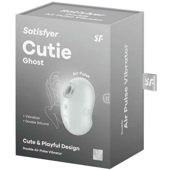 Satisfyer – Cutie Ghost Lay-On Vibrator Weiß