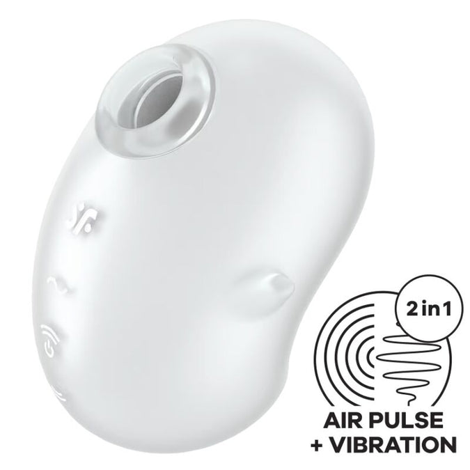 Satisfyer – Cutie Ghost Lay-On Vibrator Weiß