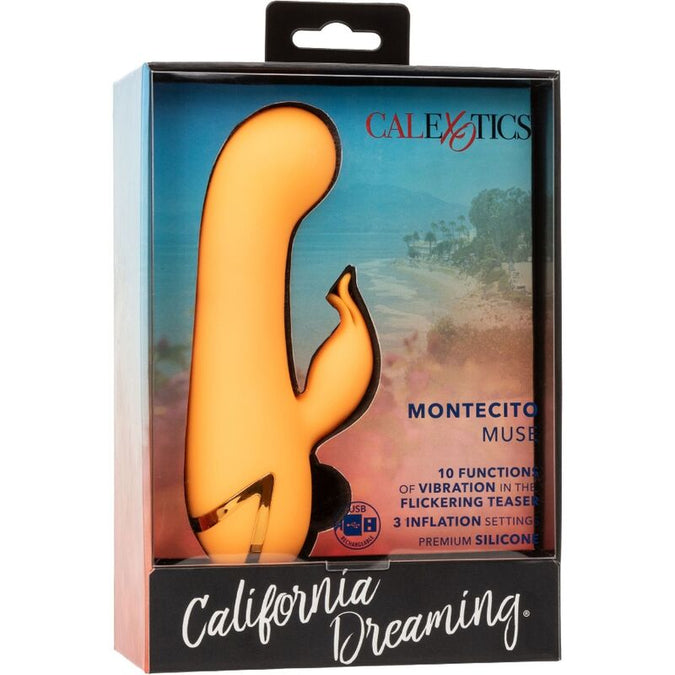 Calexotics – Montecito Muse Rabbit Vibrator Orange von California Dreaming