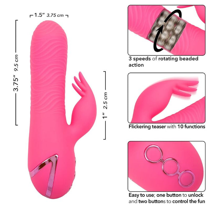 Calexotics – Sacramento Sweetie Rabbit Vibrator Pink von California Dreaming