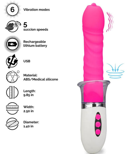 Armony – Liberty Vibrator & Thrusting With Tongue Armony – Liberty Vibrator & Thrusting With Tongue