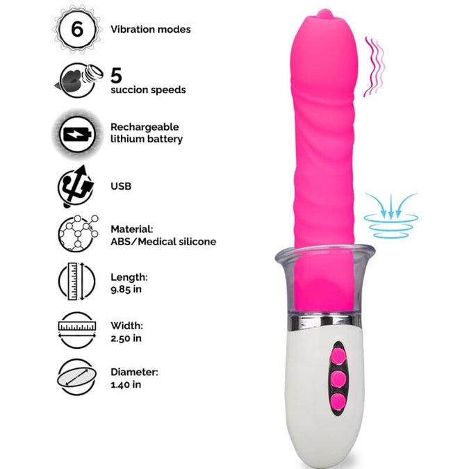 Armony – Liberty Vibrator & Stoßfunktion Mit Zunge