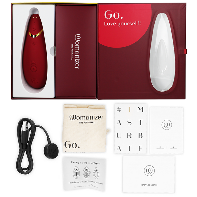 Womanizer – Core 2 Clitoral Stimulator Bordeaux