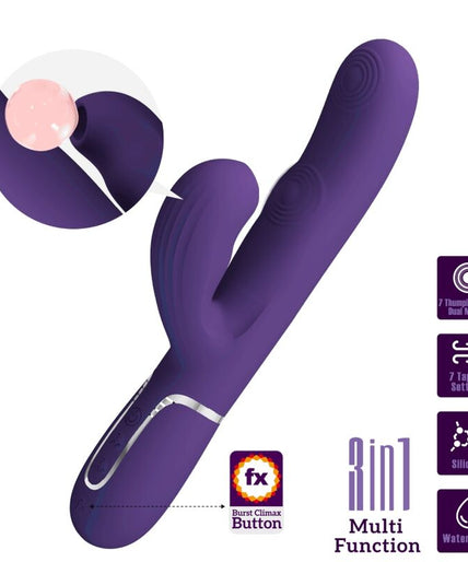 Pretty Love – Perlita G – Spot Vibrator 3 In 1 Multifunktion Lila Pretty Love – Perlita G – Spot Vibrator 3 In 1 Multifunktion Lila
