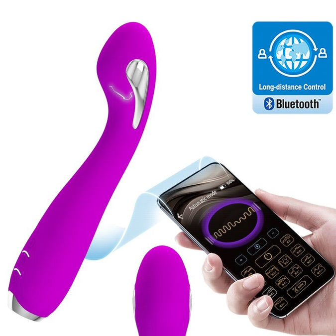 Pretty Love – Hector Elektroschock Vibrator mit kostenloser App Violett
