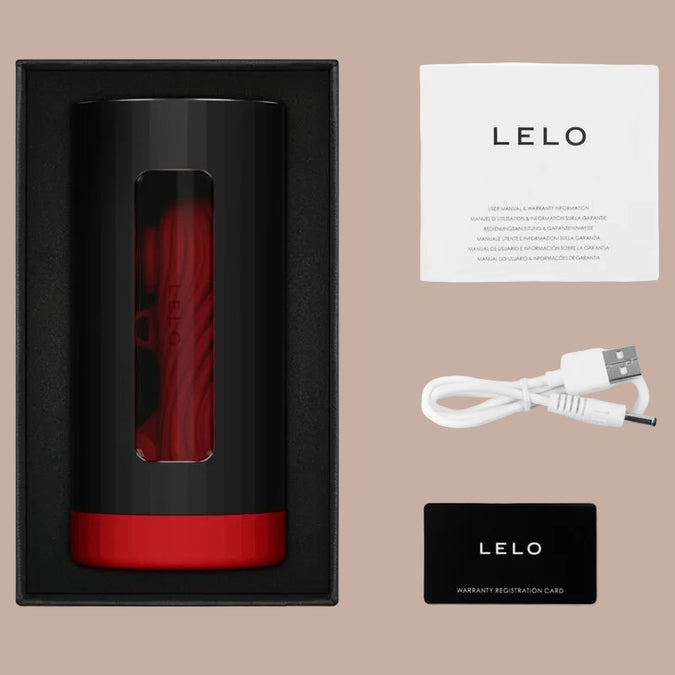 LELO – F1S V3 XL Männlicher Masturbator – Rot