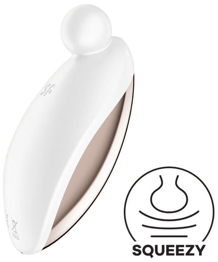 Satisfyer – Spot On 2 Lay – On Vibrator White Satisfyer – Spot On 2 Lay – On Vibrator White