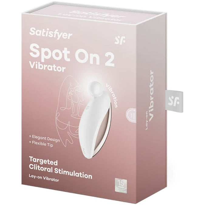 Satisfyer – Spot On 2 Lay-On Vibrator Weiß