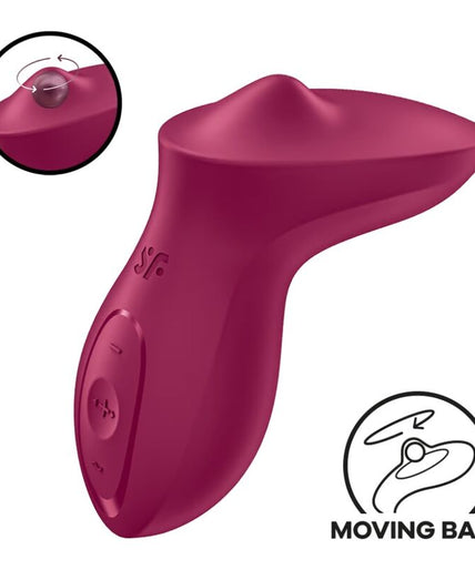 Satisfyer – Exciterrr Auflege-Vibrator für Klitoris Beerenfarbe Satisfyer – Exciterrr Auflege-Vibrator für Klitoris Beerenfarbe