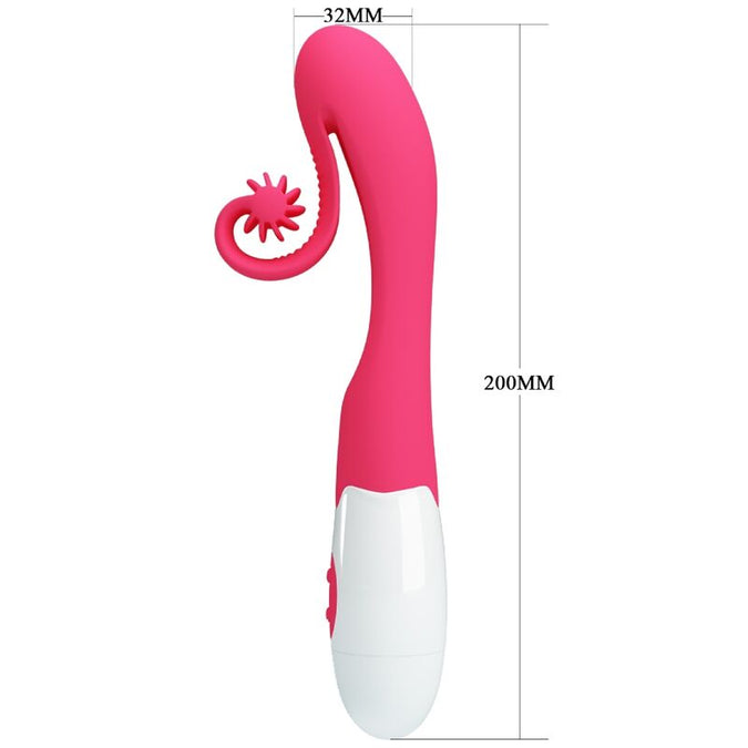 Romance – Pinker Vibrator und Stimulator 30 Geschwindigkeiten