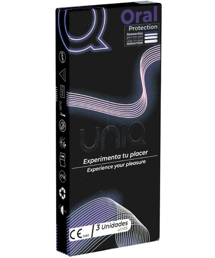 Pleasurements – Uniq – Klassische latexfreie Oral-Sex-Maske Pleasurements – Uniq – Klassische latexfreie Oral-Sex-Maske