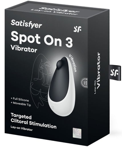 Satisfyer – Spot On 3 Klitoris Stimulator Schwarz Satisfyer – Spot On 3 Klitoris Stimulator Schwarz
