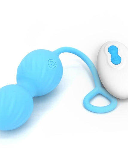Armony – Blossoms Vaginal Dumbbell Vibration Remote Control 10 Vibrations Blue Armony – Blossoms Vaginal Dumbbell Vibration Remote Control 10 Vibrations Blue