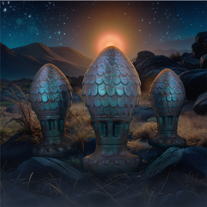 Epic – Vrakos Dragon Egg Analplug Größe S