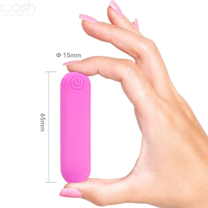 Armony – Splash Hehe Vibrator Bullet Silikon 10 Vibrationen 65 X 15 Cm Pink