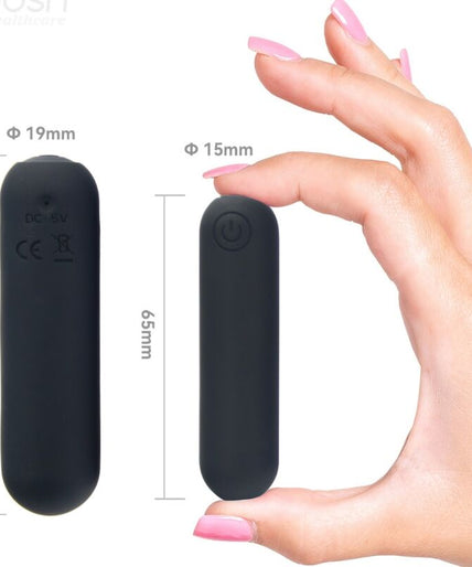 Armony – Splash Haha Vibrator Bullet Silicone 10 Vibrations 75 X 19 Cm Black Armony – Splash Haha Vibrator Bullet Silicone 10 Vibrations 75 X 19 Cm Black