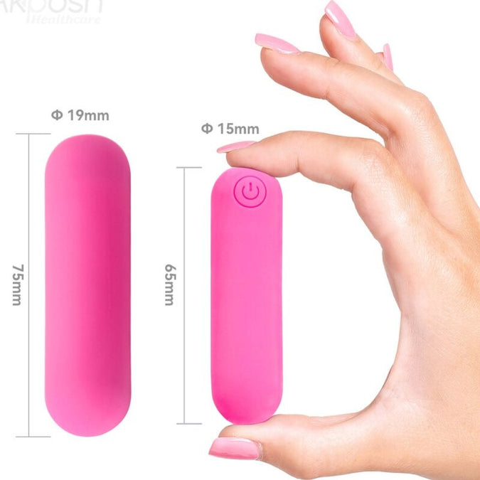 Armony – Splash Haha Vibrator Bullet Silikon 10 Vibrationen 75 X 19 Cm Pink