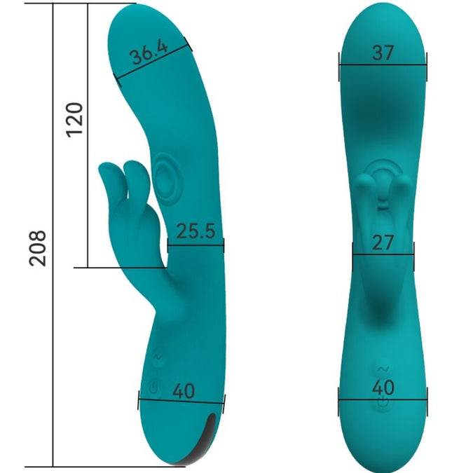 Armony – Dancing Bunny Vibrator Rabbit 10 Geschwindigkeiten Grün