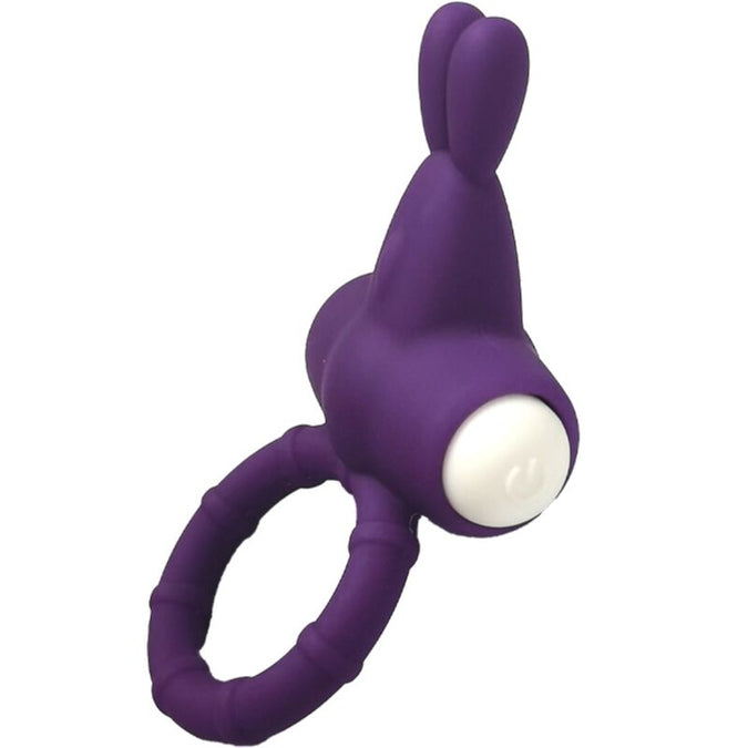 Armony – Ms Bunny Vibrationsring aus Silikon Lila