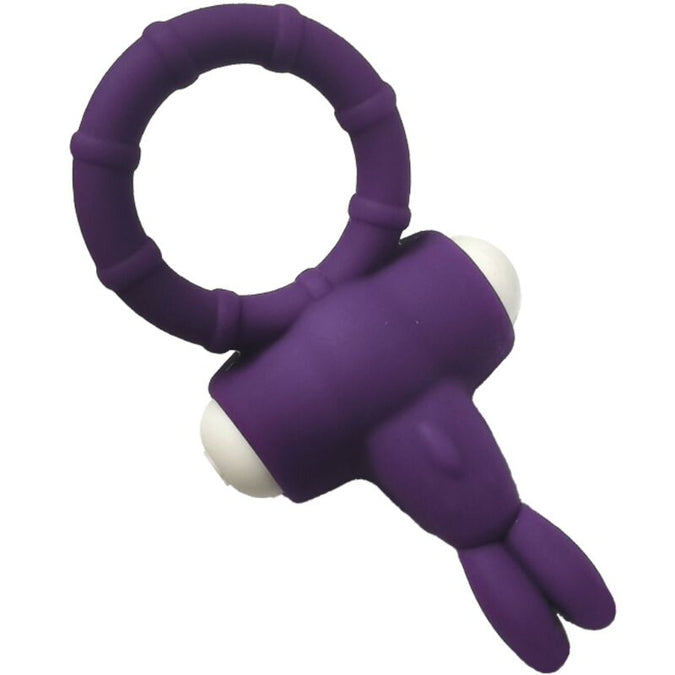 Armony – Ms Bunny Vibrationsring aus Silikon Lila