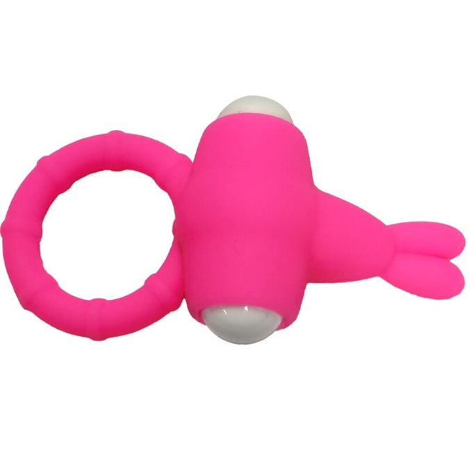 Armony – Ms Bunny Vibrationsring aus Silikon Pink