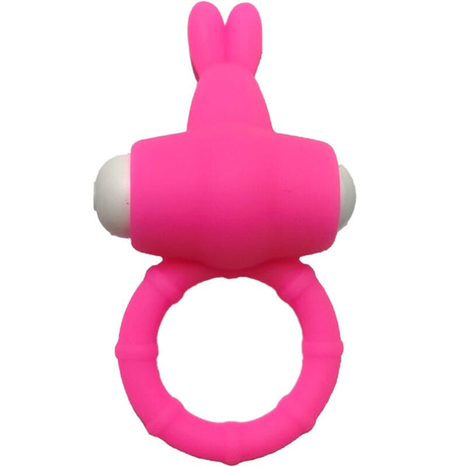 Armony – Ms Bunny Vibrationsring aus Silikon Pink