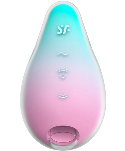 Satisfyer – Mermaid Vibes Stimulator & Vibrator Mint And Pink Satisfyer – Mermaid Vibes Stimulator & Vibrator Mint And Pink