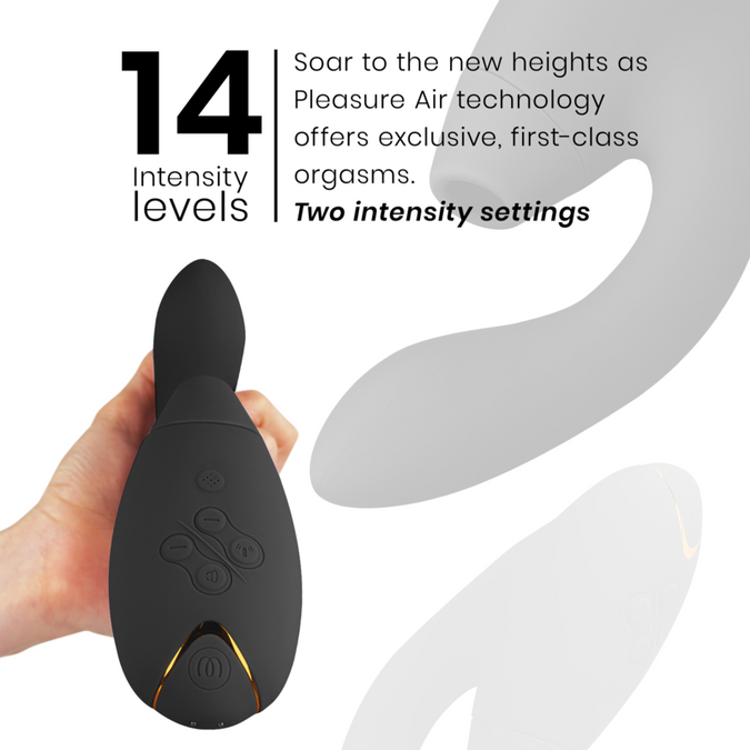 Womanizer – Duo 2 Stimulator Zwart