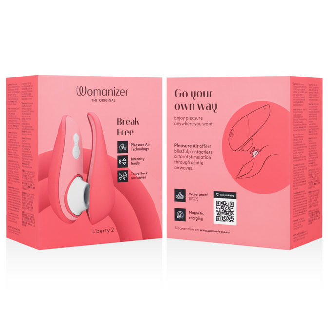 Womanizer – Liberty 2 Klitoris Stimulator & Saugfunktion Pink