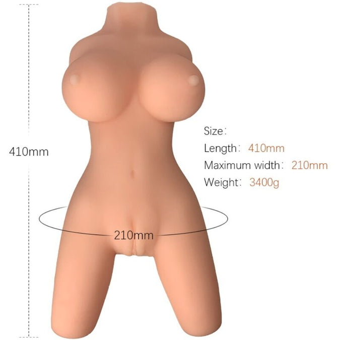 Armony – Realistisches Weibliches Torso Modell 8