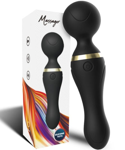 Armony – Freeza Massager & Vibrator Super Flexible Head Black Armony – Freeza Massager & Vibrator Super Flexible Head Black