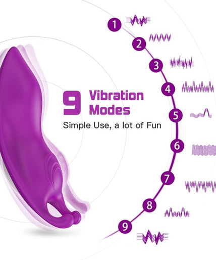 Armony – Honeybee Wearable Panties Vibrator G – Spot Remote Control Purple Armony – Honeybee Wearable Panties Vibrator G – Spot Remote Control Purple