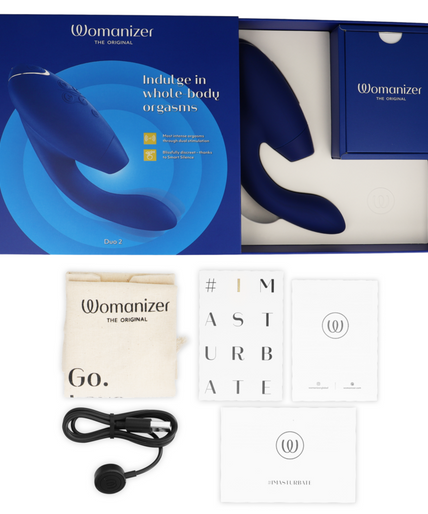 Womanizer – Duo 2 Stimulator Blue Womanizer – Duo 2 Stimulator Blue