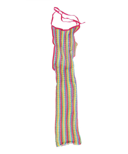 Subblime – 952341 Rainbow Fishnet Dress One Size Subblime – 952341 Rainbow Fishnet Dress One Size