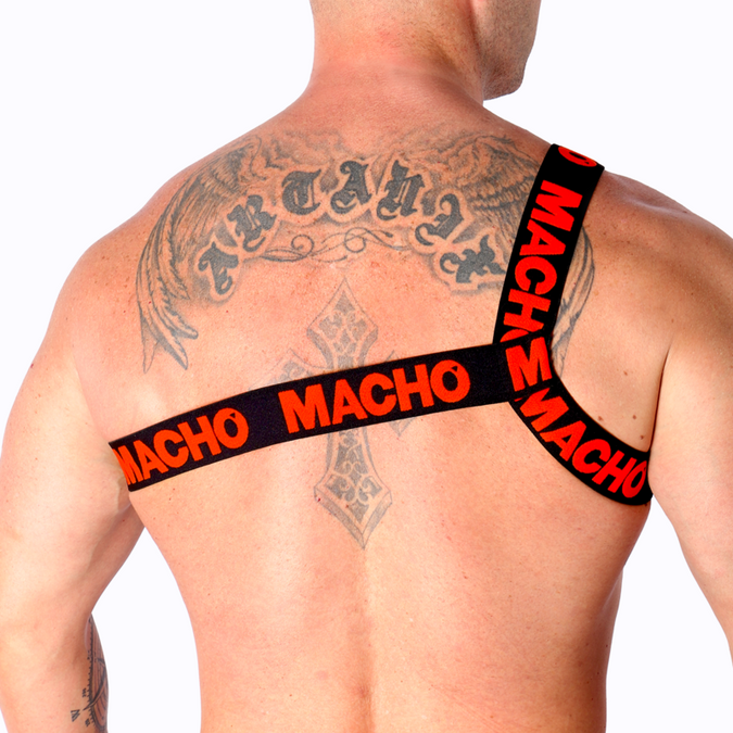 Macho – Roman Harness Rot L/xl