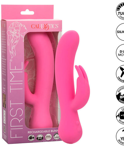 Calexotics – First Time Vibrator Rabbit Wiederaufladbar Pink Calexotics – First Time Vibrator Rabbit Wiederaufladbar Pink